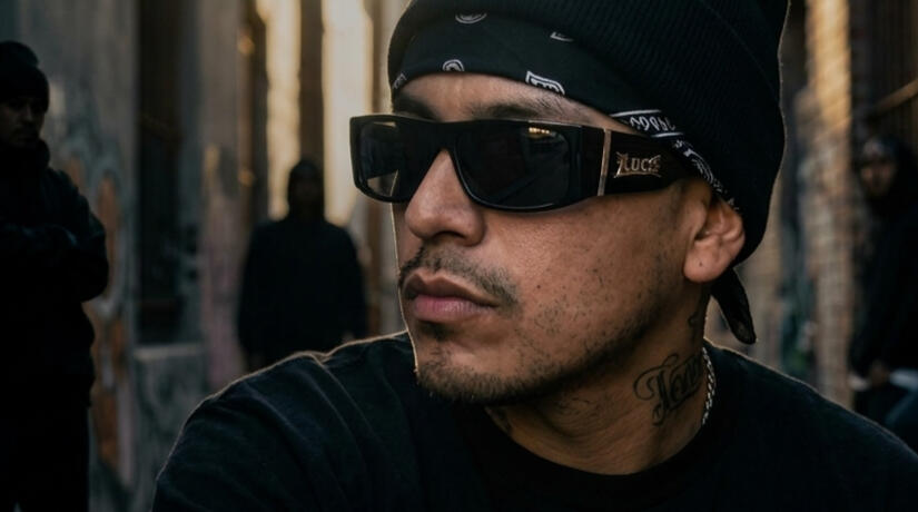 Lunettes de soleil Locs Gangsta style West Coast South Dock Store